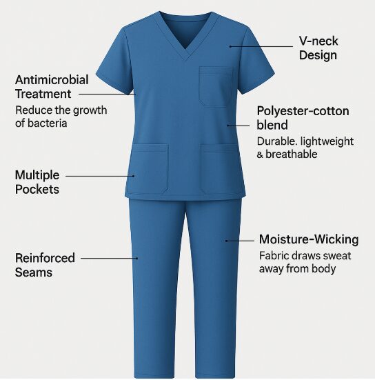 Antimicrobial Scrubs