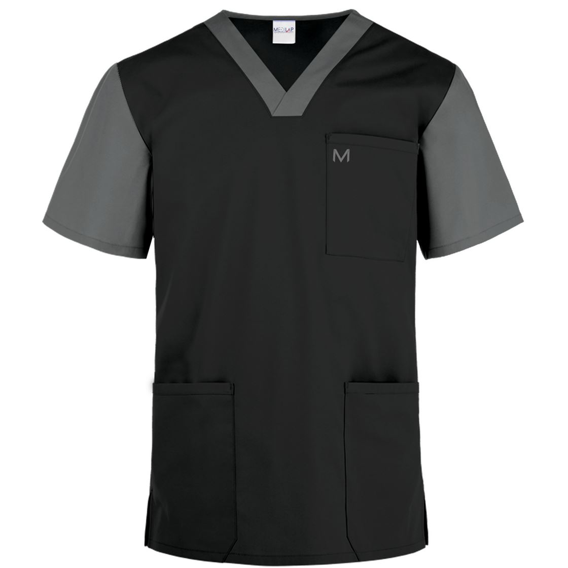 MediLap® Mens Medical Scrub Uniform TUNIC TROUSER NHS Doctor Nurse Hospital  Suit