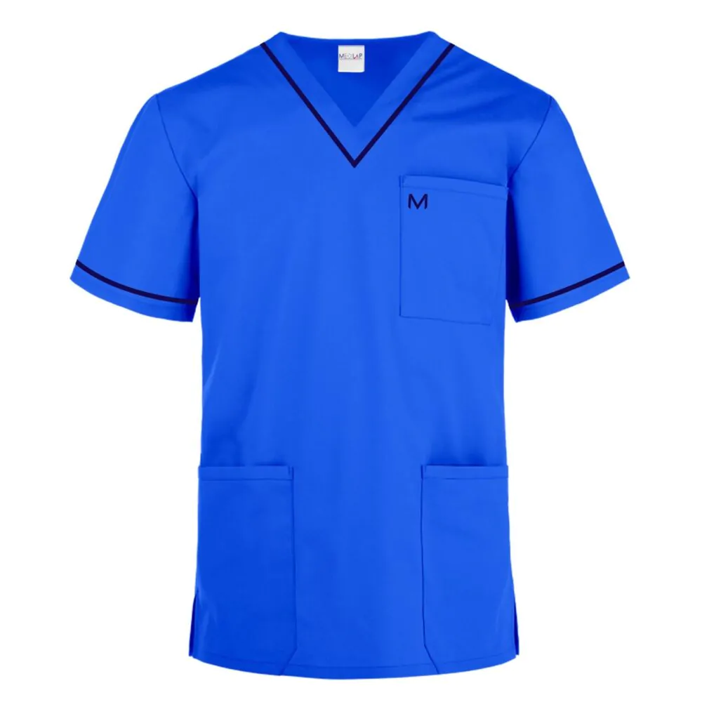 Sky Blue piping Medical Scrubs in Pakistan