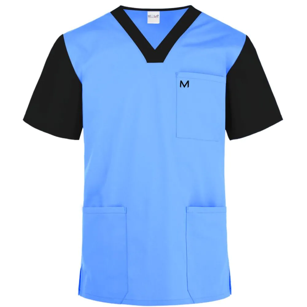 Medilap introducing high quality medical scrubs in Pakistan at a price to fit your budget. Poly Cotton Fabric blended with reinforced seams and stitching...