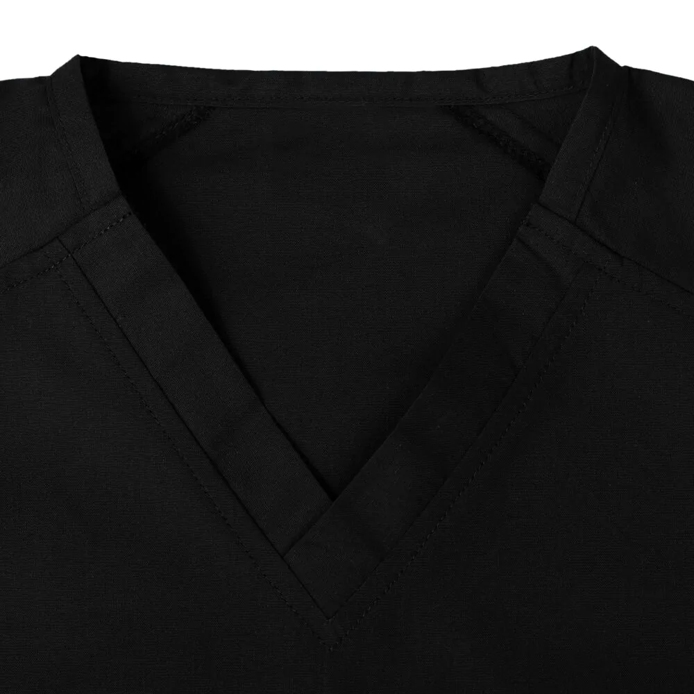 Modish Medical Scrubs for Men (Black) - Image 4