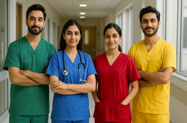 Why Pakistani Hospitals Are Shifting to Color-Coded Scrubs